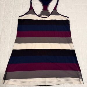 Lululemon Athletica Multicolor Striped Tank Top